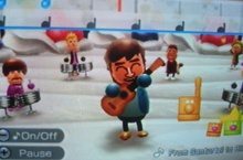 Performing with friends in Wii Music