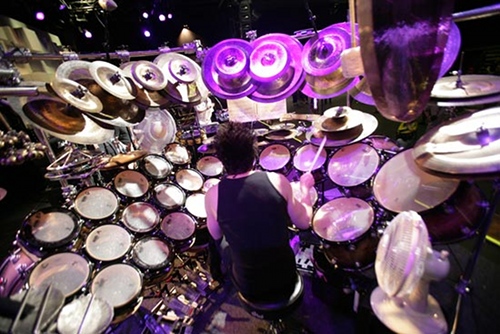 Terry Bozzio's Drumkit (Photo by Ψ Σιμον Ψ)