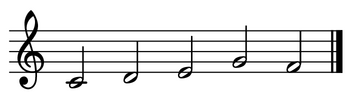 Recognizing Intervals - Minor Thirds - la (ti) do