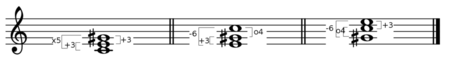 Augmented triads - all inversions sound the same.