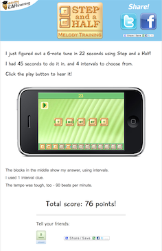 Share your achievements with friends! Share your achievements with friends!