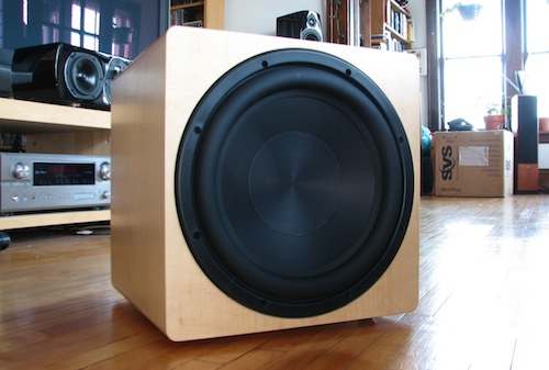 A standalone subwoofer speaker (photo: Roytex@Flickr)