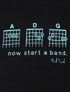 Here's three chords - now start a band! (Image: Paul Frank)