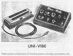 A Vintage Univibe Effects Unit