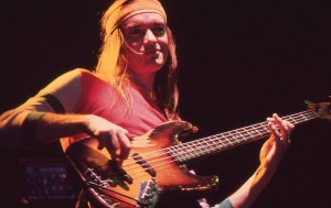 Jaco Pastorius playing bass (Photo by Chris Hakkens @ Wikimedia.org)