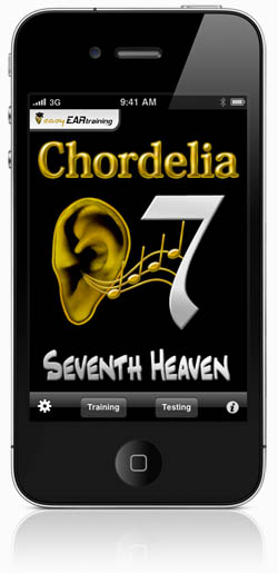 Learn seventh chords with the new iPhone ear training app