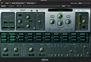 Logic Synthesizer Controls (including ADSR)