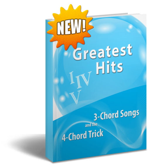 Promo New eBook 3 Chord Songs and the 4 Chord Trick