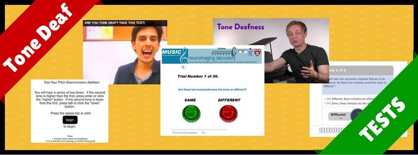 Tone Deaf Tests Online