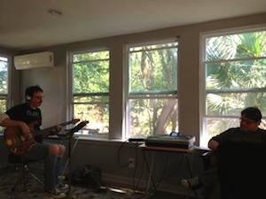 Recording bass: Guy Larmay and Marc Sirdoreus