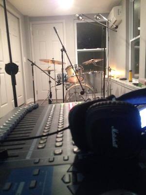 Recording drums the natural way