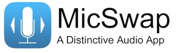 MicSwap audio iOS app