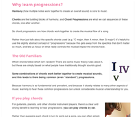 chord progressions ear training why
