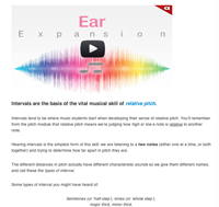 interval ear training intro