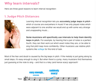 interval ear training why