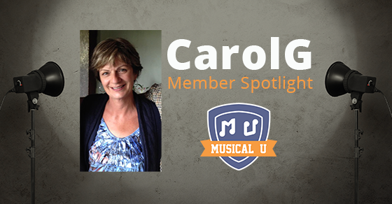 Musical U Member Spotlight: CarolG
