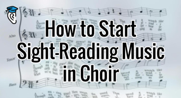 How to start sight-reading music in choir