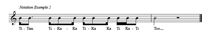 TR6 NOTATION EX