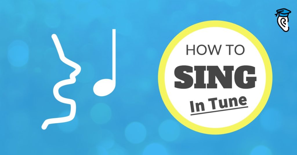 Four Steps to Sing in Tune (Infographic)