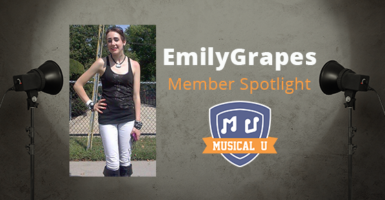 Musical U Member Spotlight: EmilyGrapes