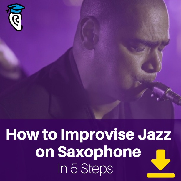 Download How to improvise jazz on saxophone in 5 steps