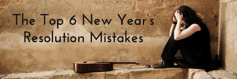 New Year's Resolution mistakes