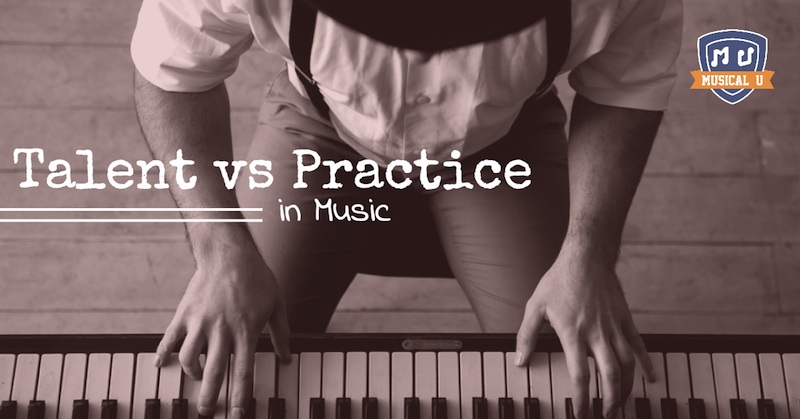 Talent vs Practice in Music