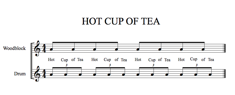 3-2 Polyrhythms - Hot Cup Of Tea