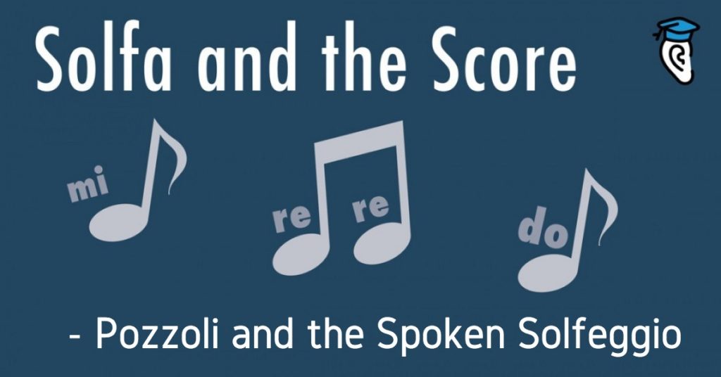 Pozzoli and the Spoken Solfeggio