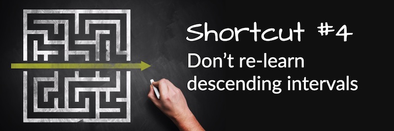 Don’t re-learn descending intervals