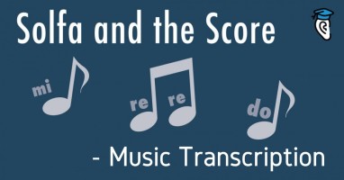 Solfa Score-music transcription sm