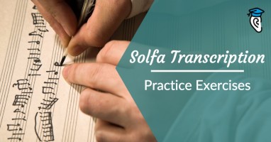 Solfa transcription practice exercises sm