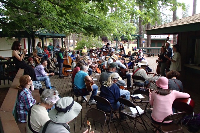 Kim's "Learn to Jam!" Workshop at Strawberry Music Festival