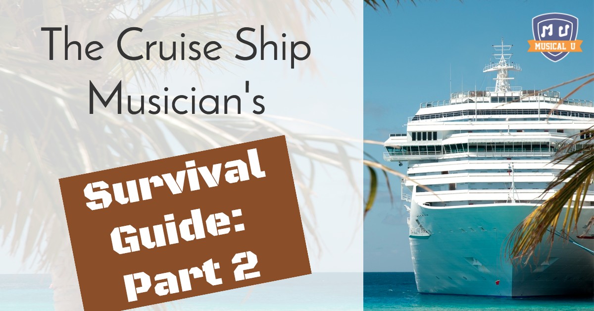 cruise ship musician setlist