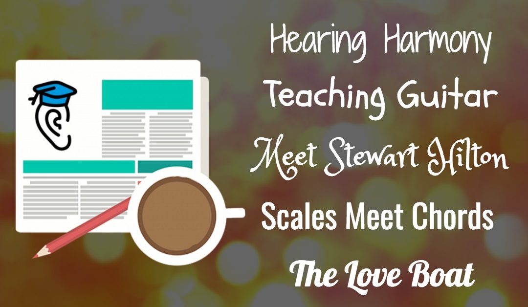 Hearing Harmony, Teaching Guitar, Tension and Release with Chord Progressions