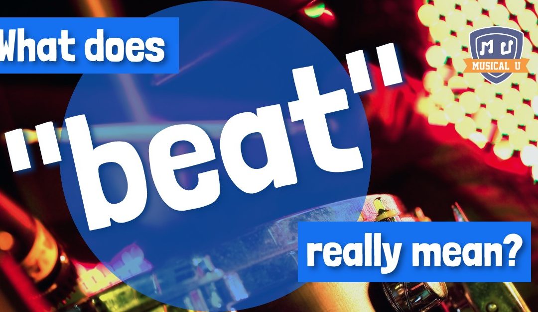 Speaking of Rhythm: What does “beat” really mean?