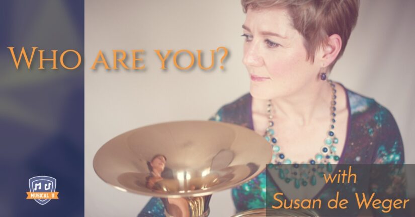 Who are you? Your identity will shape your music career, with Susan de Weger