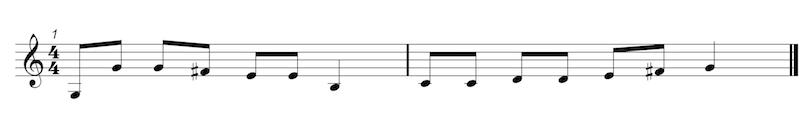 Melody 2 Score