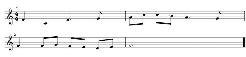 Melody 3 Score