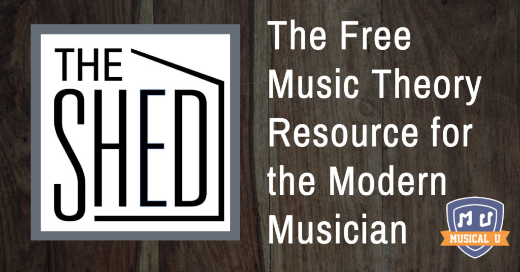 The Shed: The Free Music Theory Resource for the Modern Musician