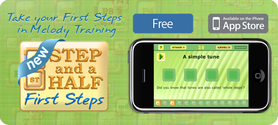 Step and a Half: First Steps app for iPhone