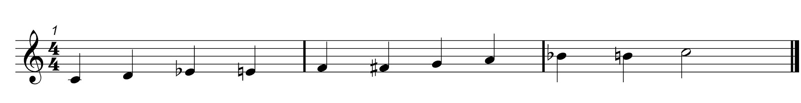 Ex 6 with the chromatic notes