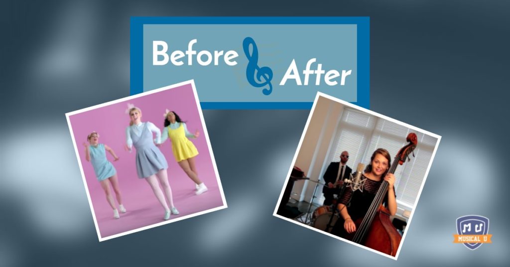 Before and After: Covering “All About That Bass”