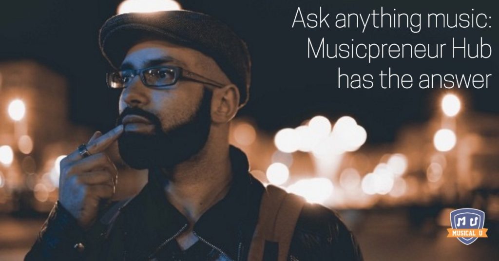 Ask anything music: Musicpreneur Hub has the answer
