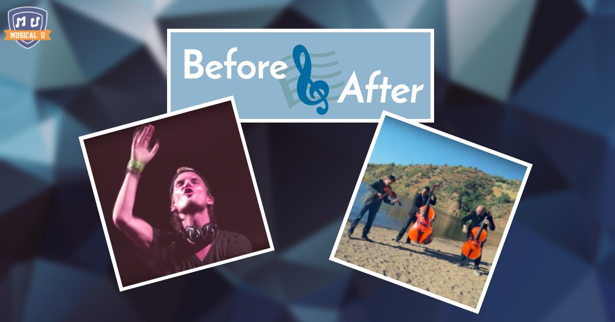 Before and After: Covering Avicii