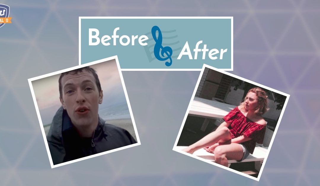 Before and After: Covering Coldplay