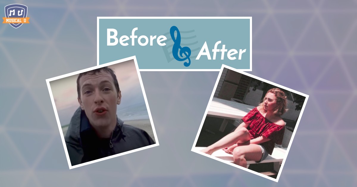 Before and After: Covering Coldplay