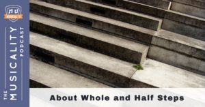 Musicality Podcast - About Whole and Half Steps