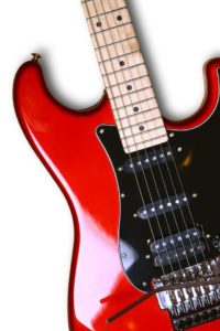 red Stratocaster guitar G4 guitar method