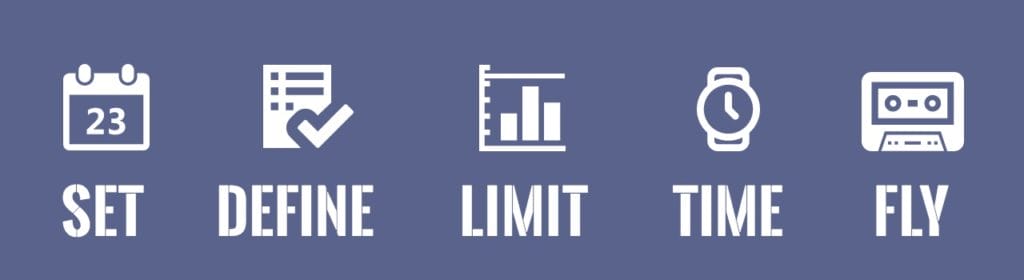 Set define limit time fly songwriting recording process